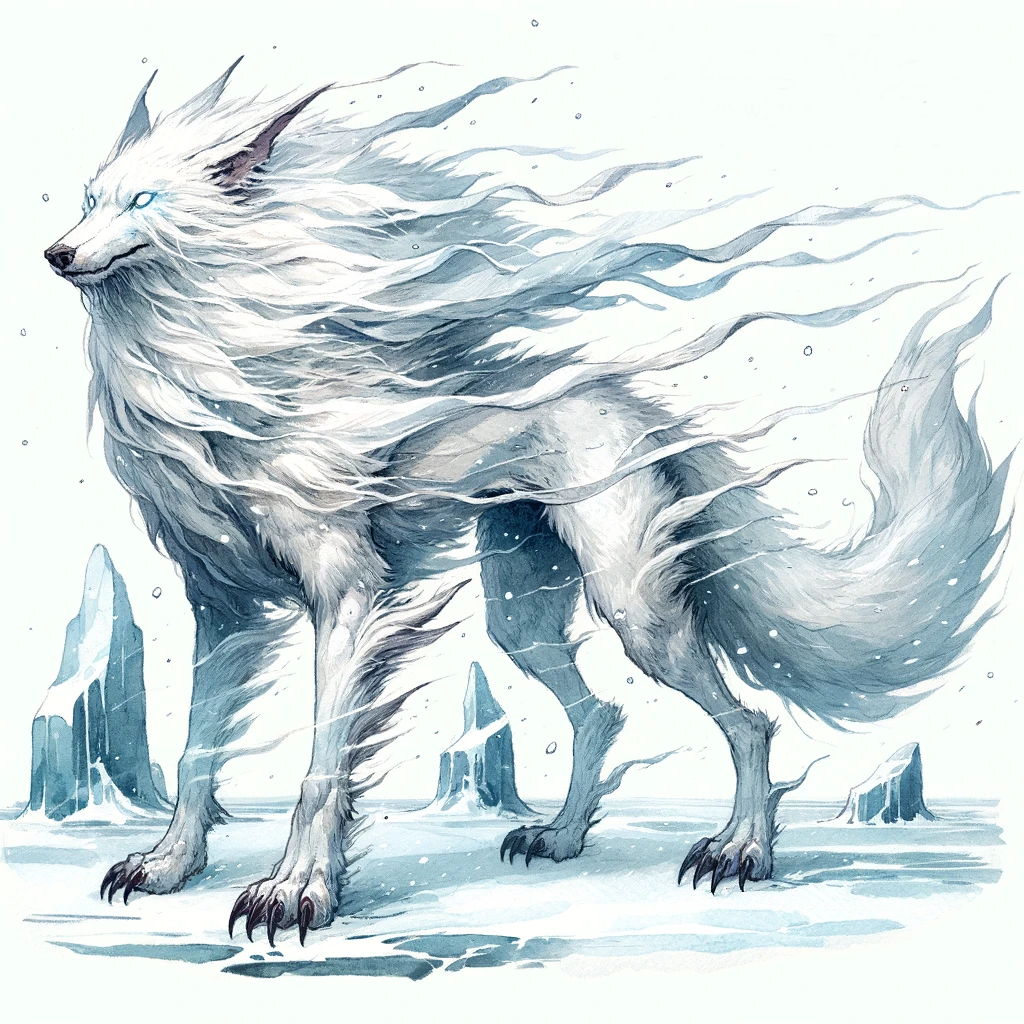 Wolf, Blizzard