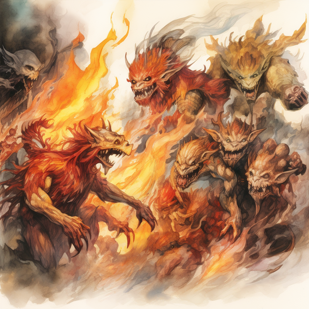 Elemental Family Tree – Planescape: I am the Mimir