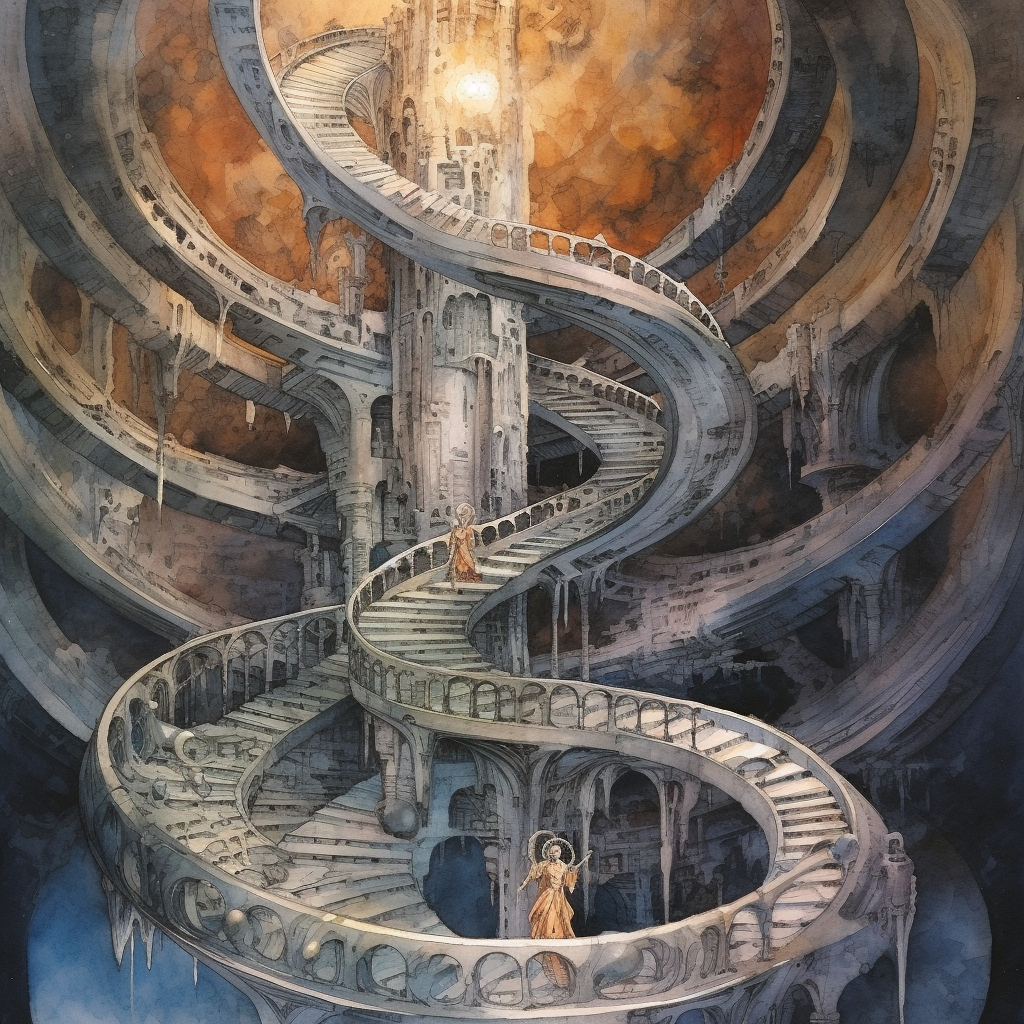 Infinite Staircase – Planescape: I am the Mimir