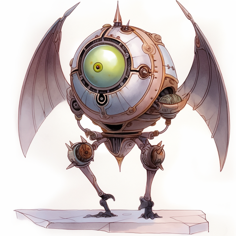 Modron, Duodrone – Planescape: I am the Mimir